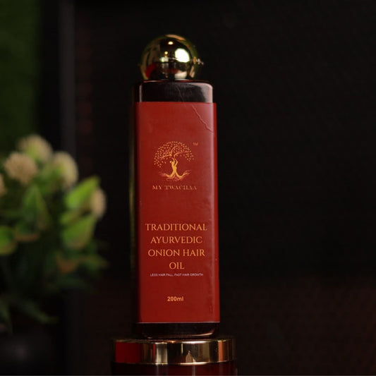 Traditional Ayurvedic Onion Hair Oil